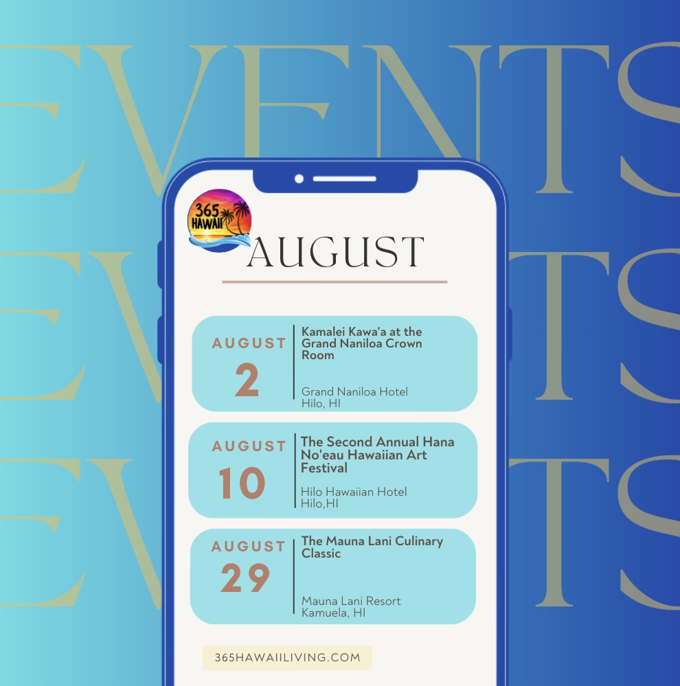 Read more about the article August 2024 Hawaii Island Events Calendar